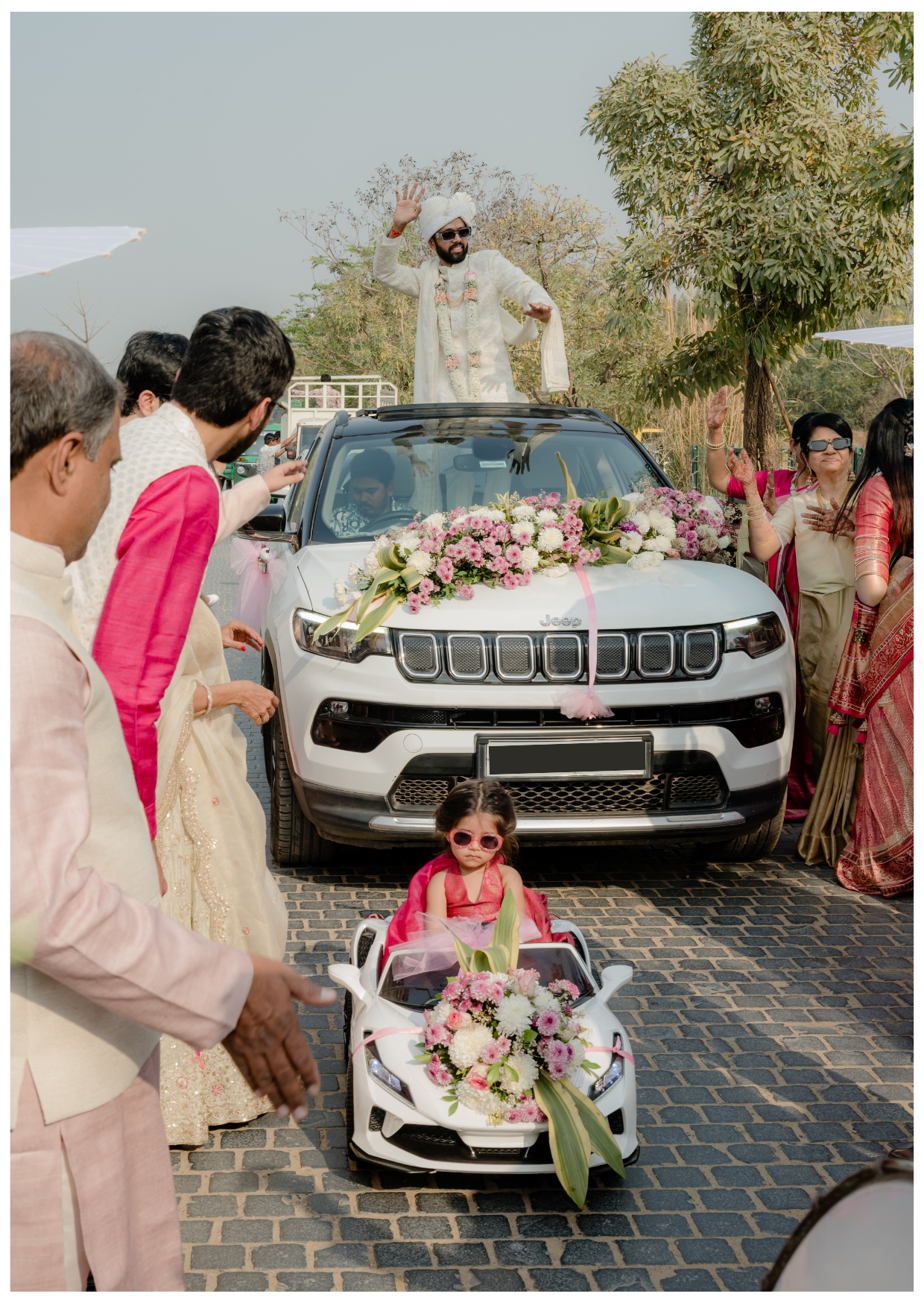 best groom entry photo